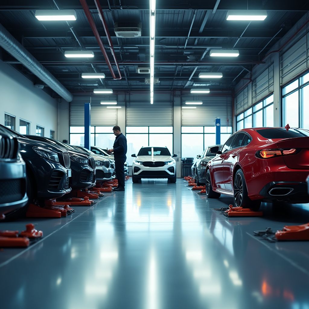 Moderní vybavení autoservisu Elite